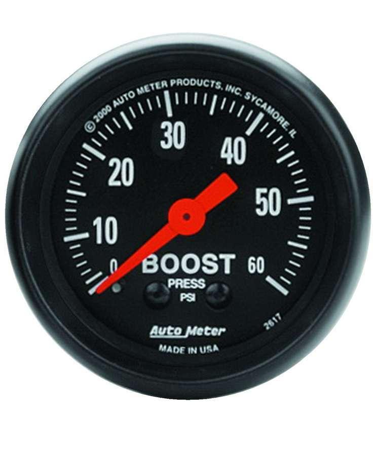 2-1/16in Z-Series Boost Gauge 0-60psi - Burlile Performance Products