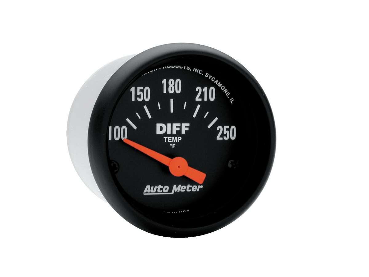 2-1/16in Z/S Differential Temp Gauge - Burlile Performance Products