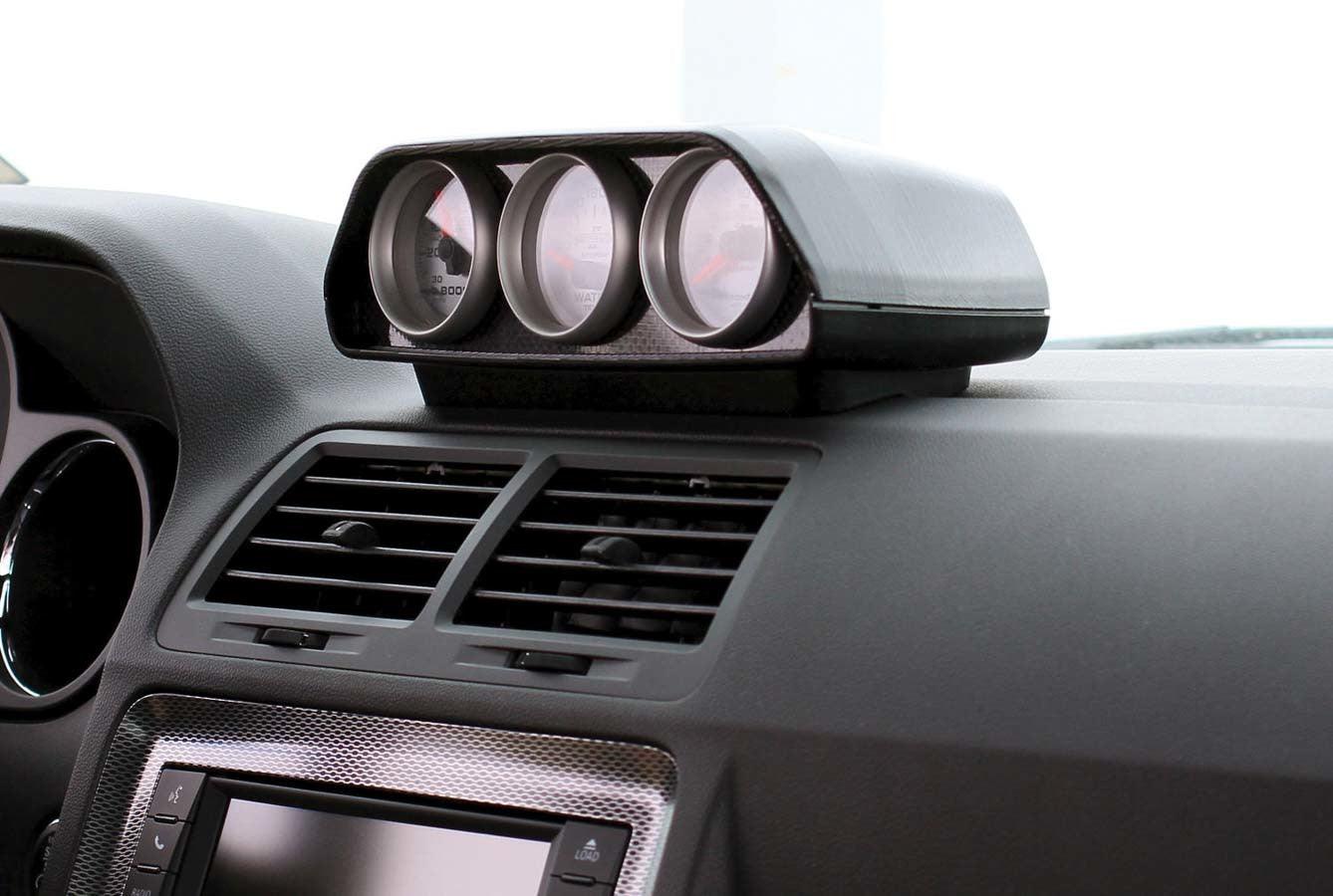 2-1/6 Gauge Dash Pod - 2010 Challenger - Burlile Performance Products