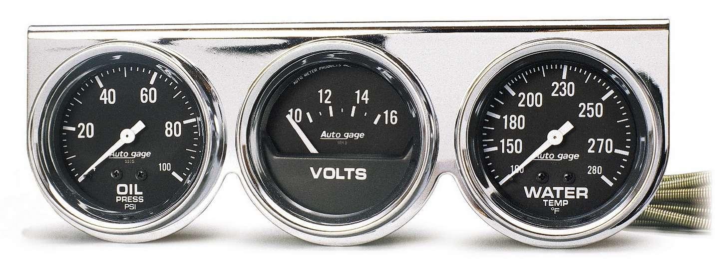 2-5/8 Chrm Mech Gauge Pn - Burlile Performance Products