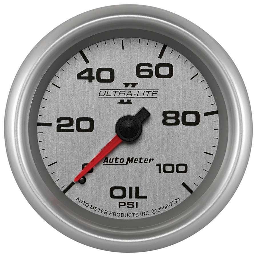 2-5/8 U/L II Oil Press Gauge 0-100psi - Burlile Performance Products