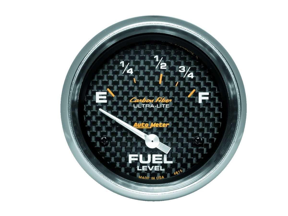 2-5/8in C/F Fuel Level Gauge 73/10 OHMS - Burlile Performance Products