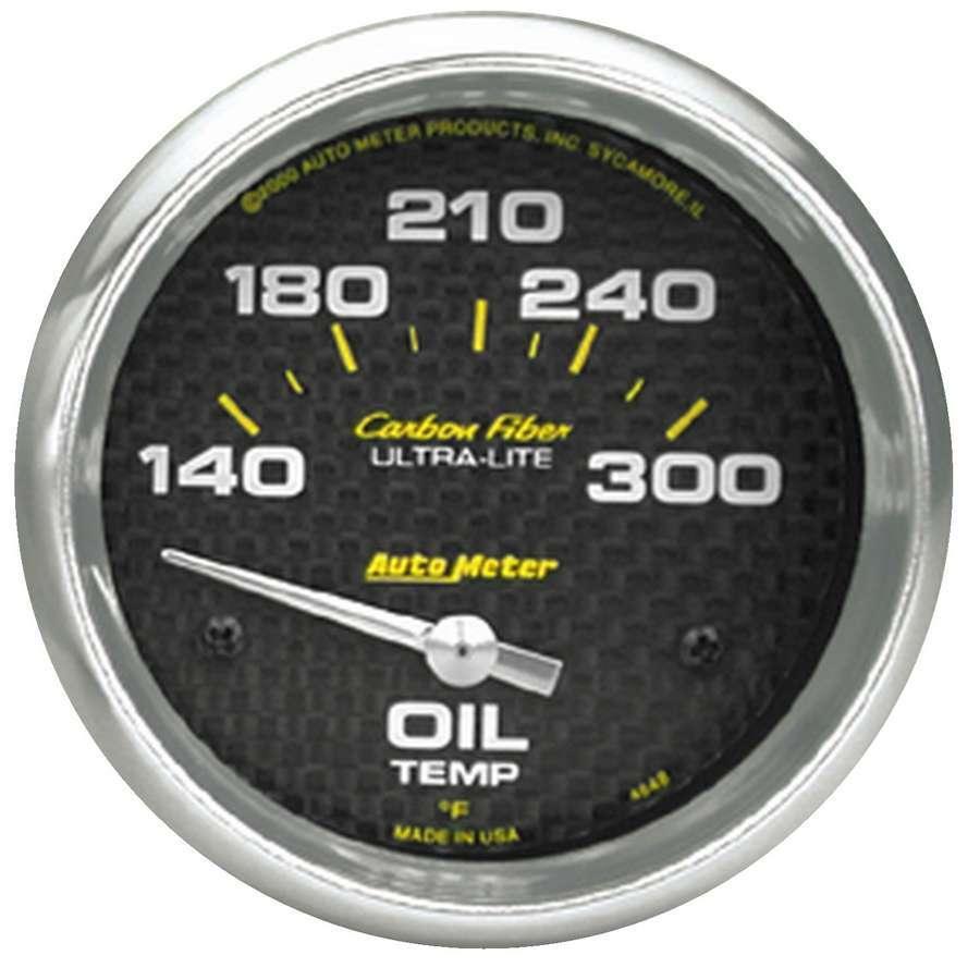 2-5/8in C/F Oil Temp. Gauge 140-300 - Burlile Performance Products