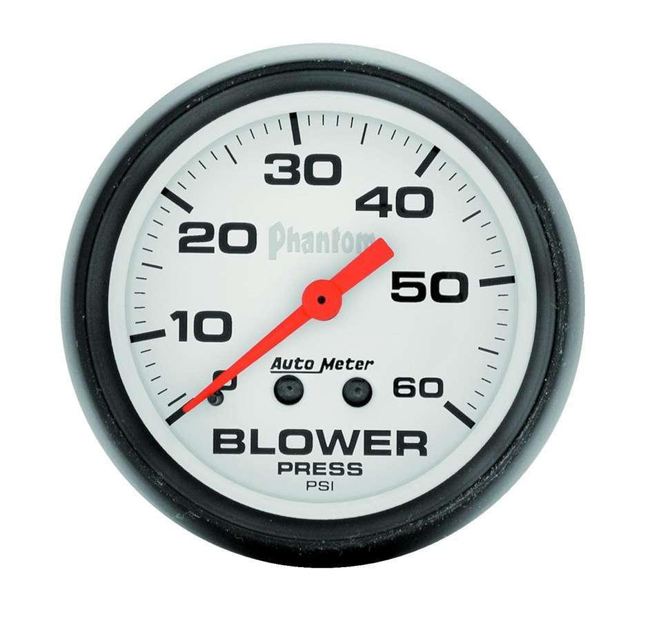 2-5/8in Phantom Blower Press. Gauge 0-60 - Burlile Performance Products