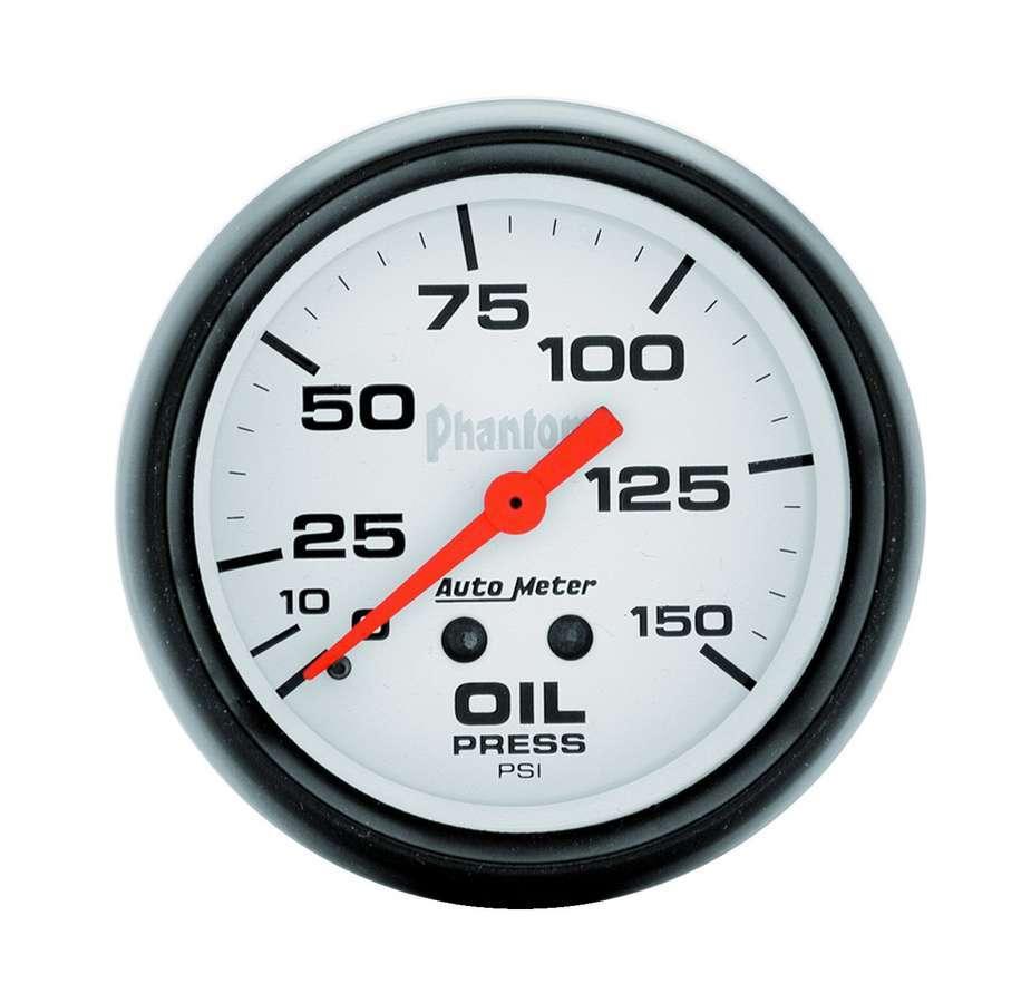 2-5/8in Phantom Oil Pressure Gauge 0-150psi - Burlile Performance Products