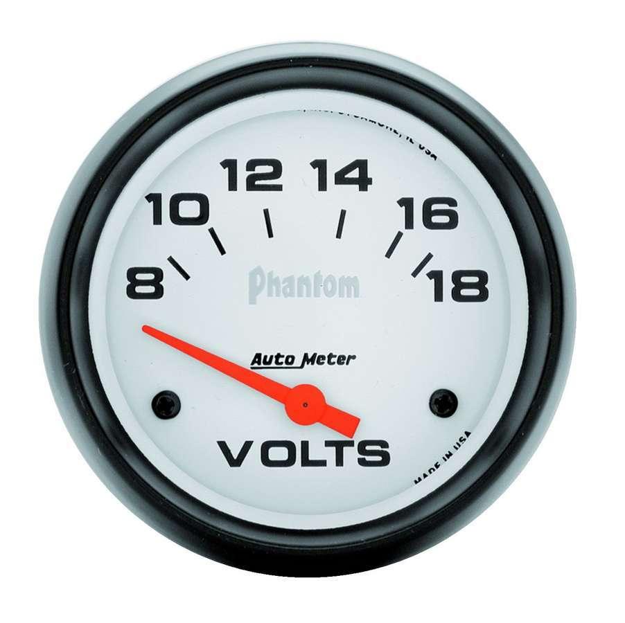 2-5/8in Phantom Voltmeter 8-18 Volts - Burlile Performance Products