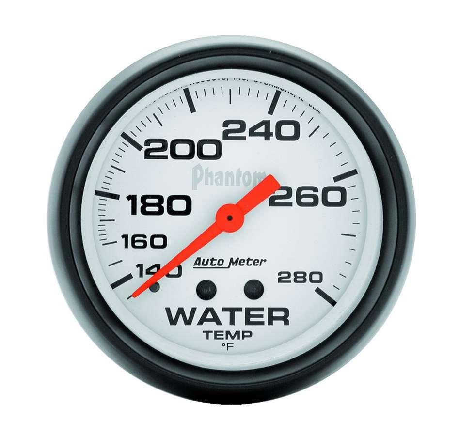 2-5/8in Phantom Water Temp Gauge 140-280 - Burlile Performance Products