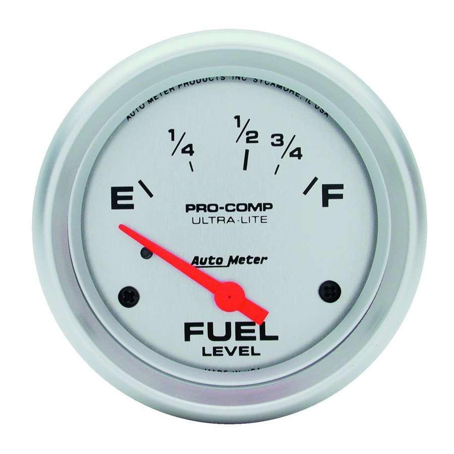 2-5/8in Ultra-Lite Fuel Level Gauge - Burlile Performance Products