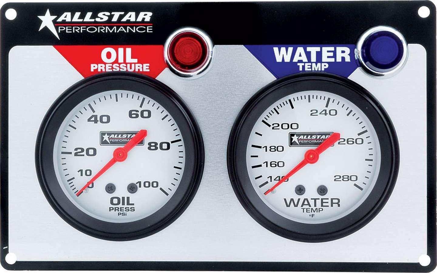 2 Gauge Panel ALL OP/WT - Burlile Performance Products