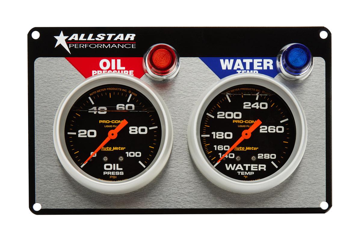 2 Gauge Panel A/M OP/WT Liquid Filled - Burlile Performance Products