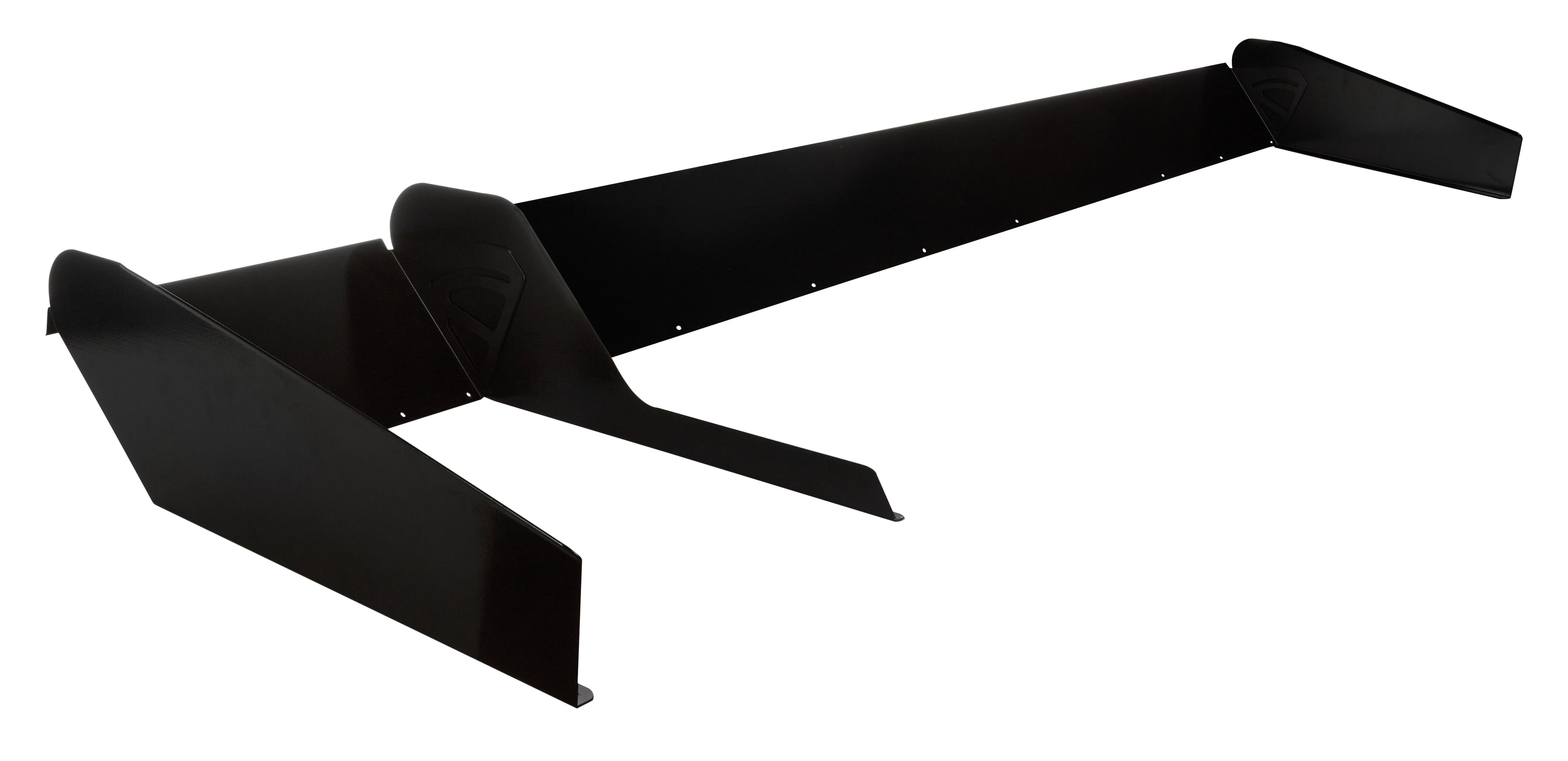 2-Piece Spoiler with Sides 72 x 8 - Burlile Performance Products