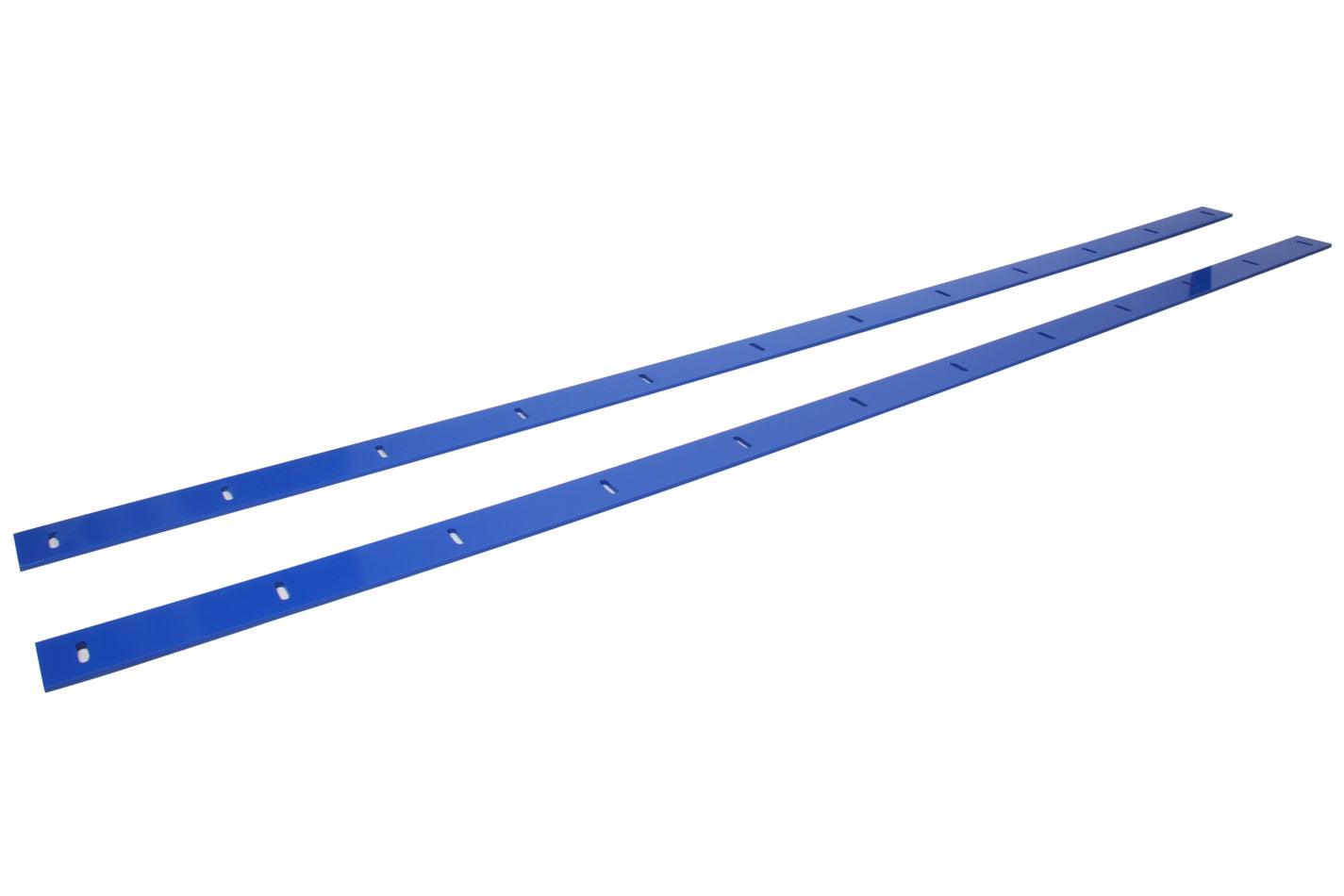 2019 LM Body Nose Wear Strips Chevron Blue - Burlile Performance Products