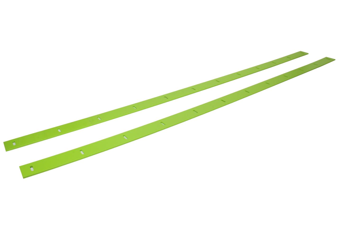 2019 LM Body Nose Wear Strips Flourescent Green - Burlile Performance Products