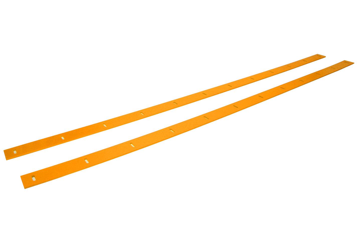 2019 LM Body Nose Wear Strips Orange - Burlile Performance Products