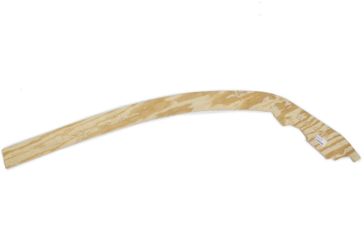 2019 LM Fender Template Right Chevrolet Wood - Burlile Performance Products