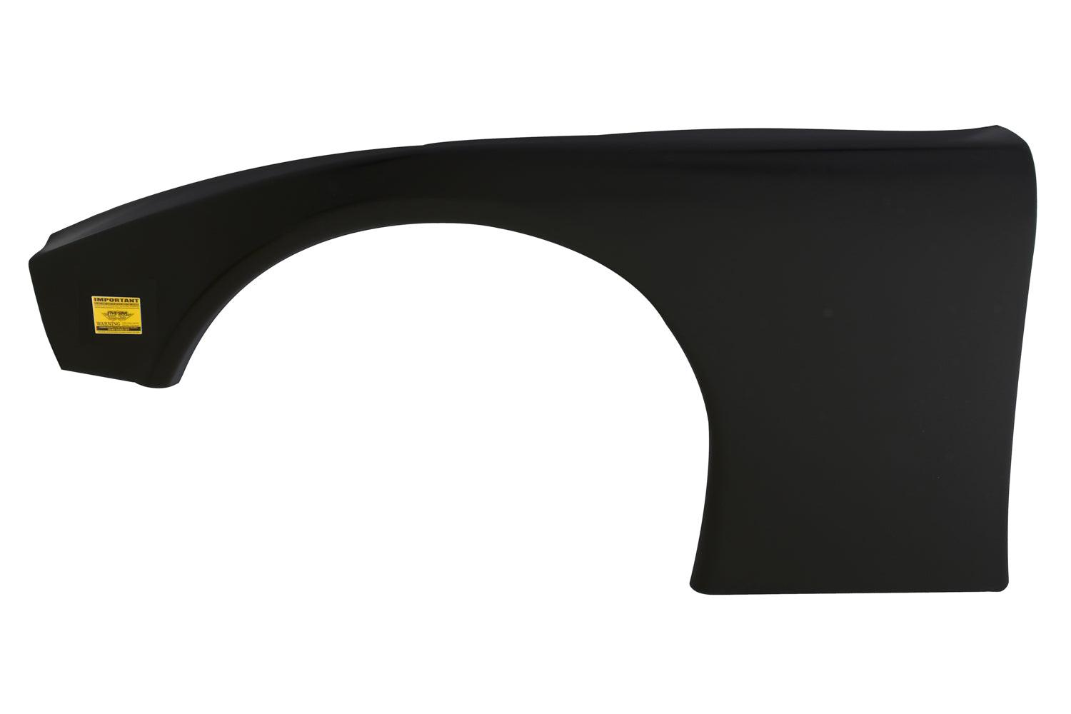 2019 LM Molded Plastic Fender Black Left - Burlile Performance Products
