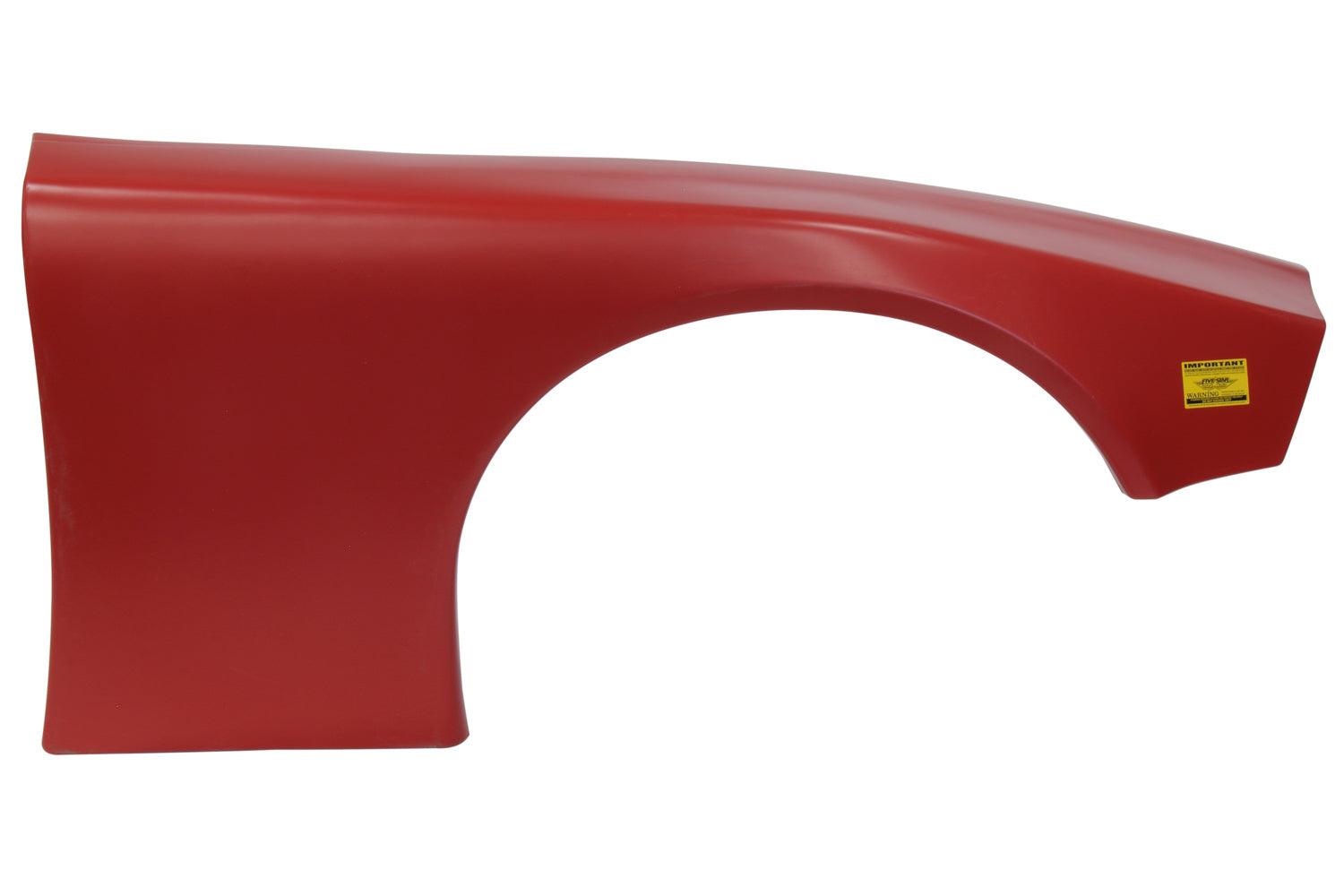 2019 LM Molded Plastic Fender Red Right - Burlile Performance Products