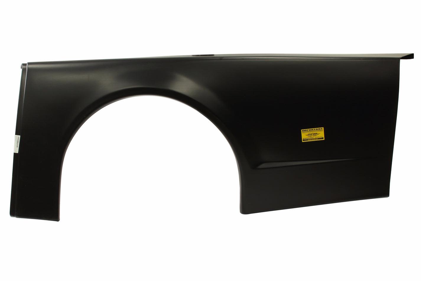 2019 LM Plastic Quarter Panel Black Left - Burlile Performance Products