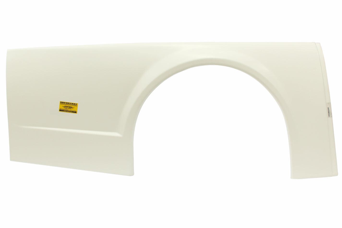 2019 LM Plastic Quarter Panel White Right - Burlile Performance Products
