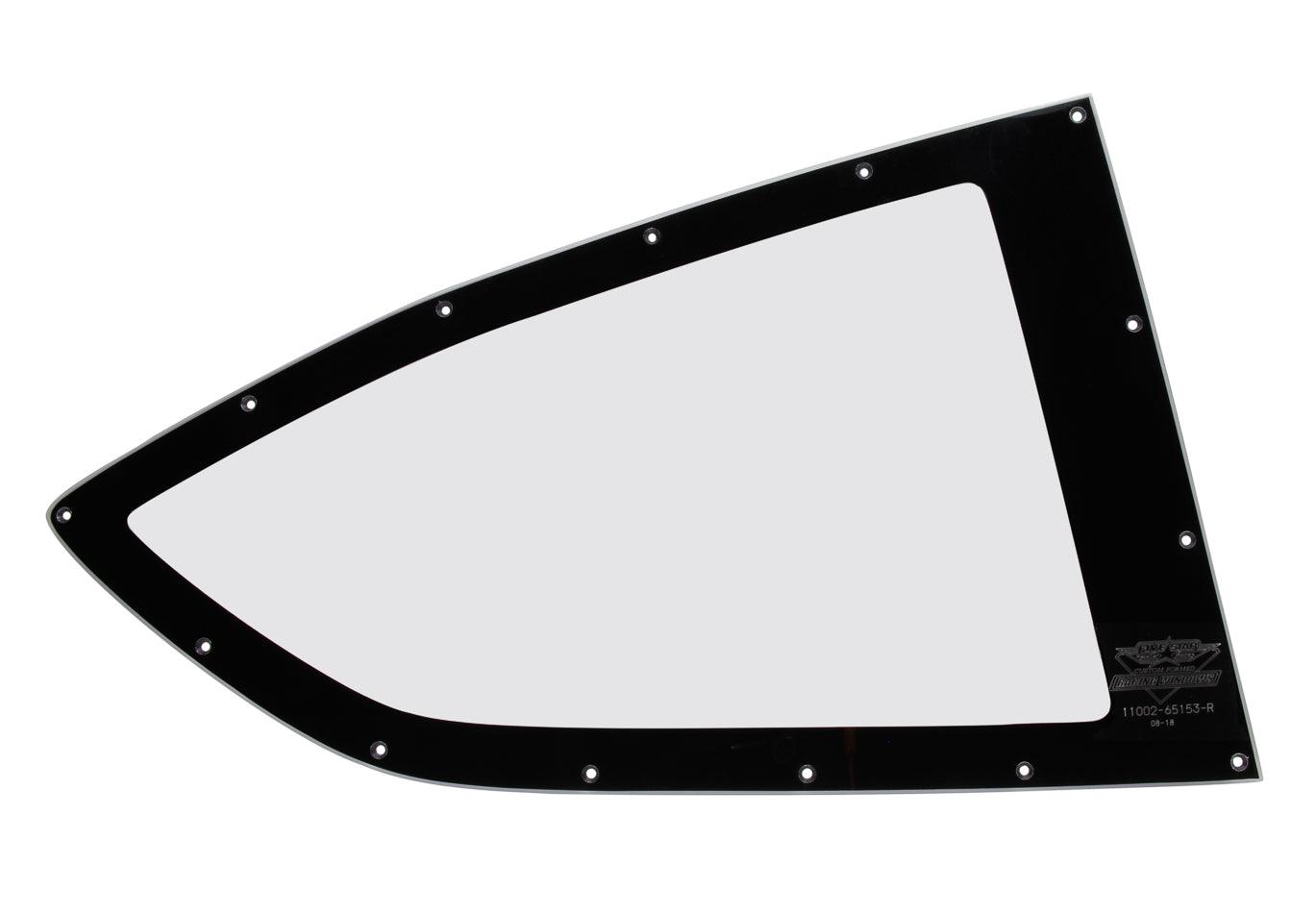 2019 LM Qtr Window Right Cut Drilled W/Blackout - Burlile Performance Products