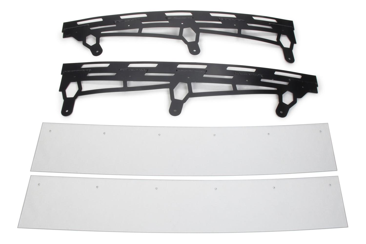 2019 LM Spoiler Black 5in x 60in 90 Degree - Burlile Performance Products