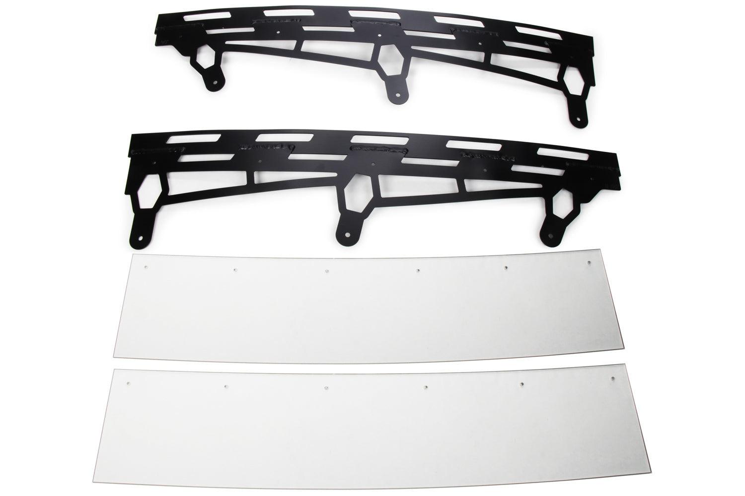 2019 LM Spoiler Black 6.5in x 60in 90 Degree - Burlile Performance Products