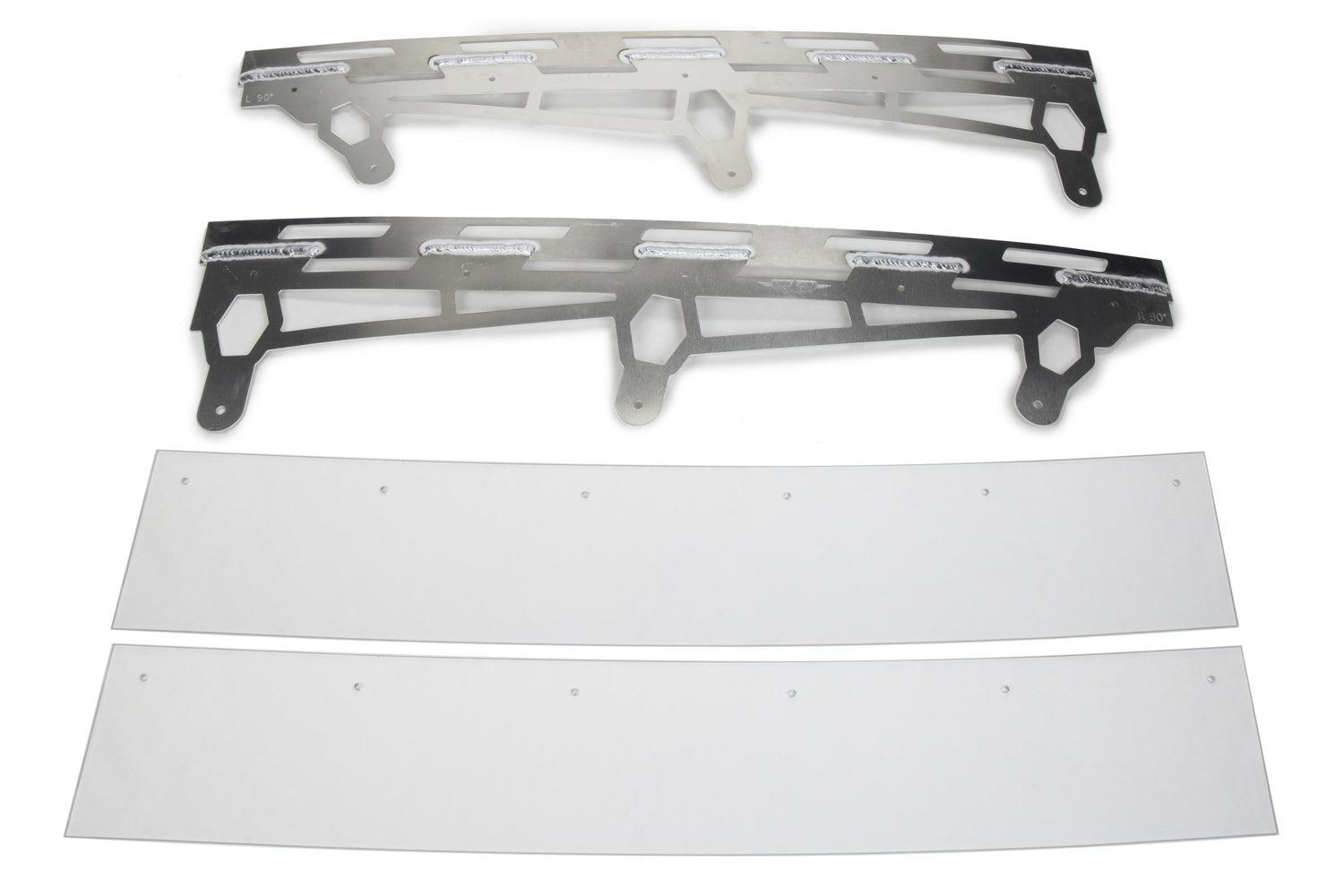 2019 LM Spoiler Plain 5in x 60in 90 Degree - Burlile Performance Products