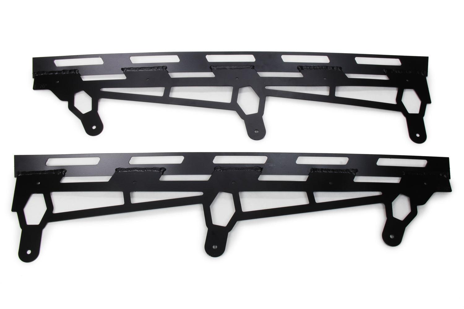 2019 LM Spoiler Repl Brackets 70 Deg Black Pr - Burlile Performance Products