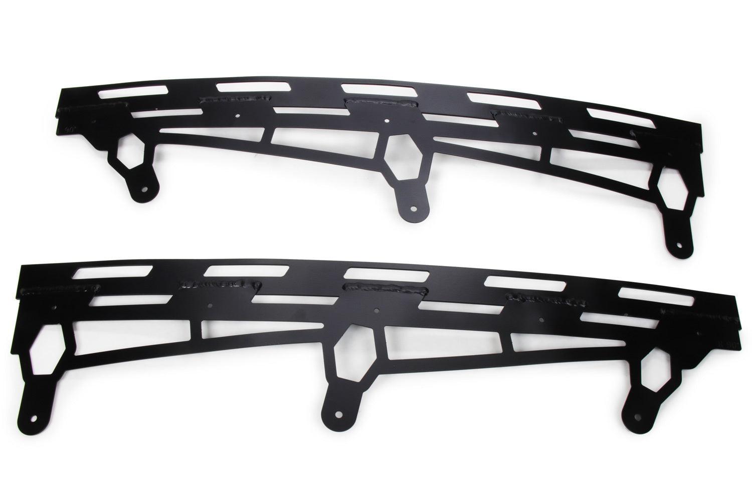 2019 LM Spoiler Repl Brackets 90 Deg Black Pr - Burlile Performance Products