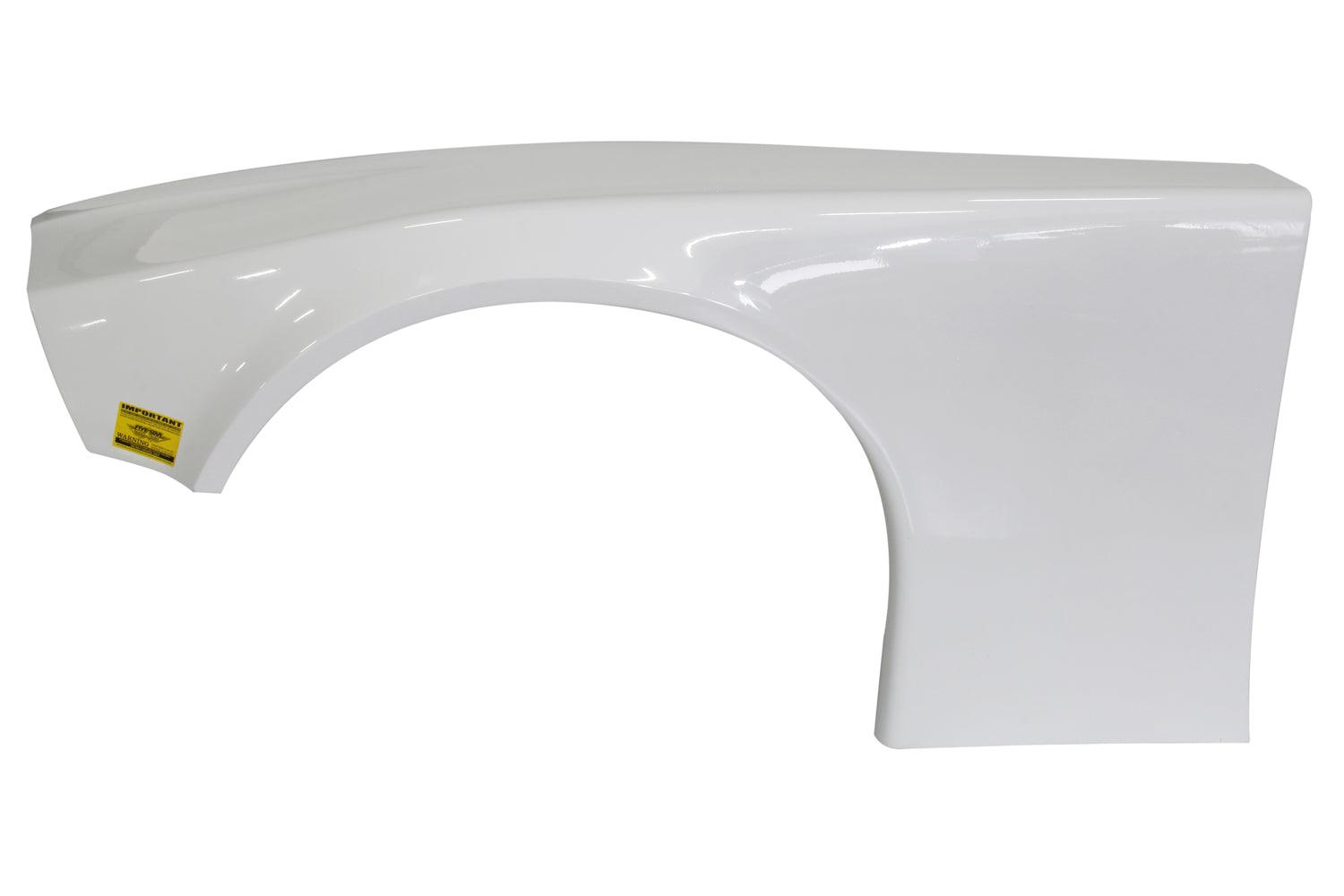 2019 LM Ultraglass Fender White Left - Burlile Performance Products