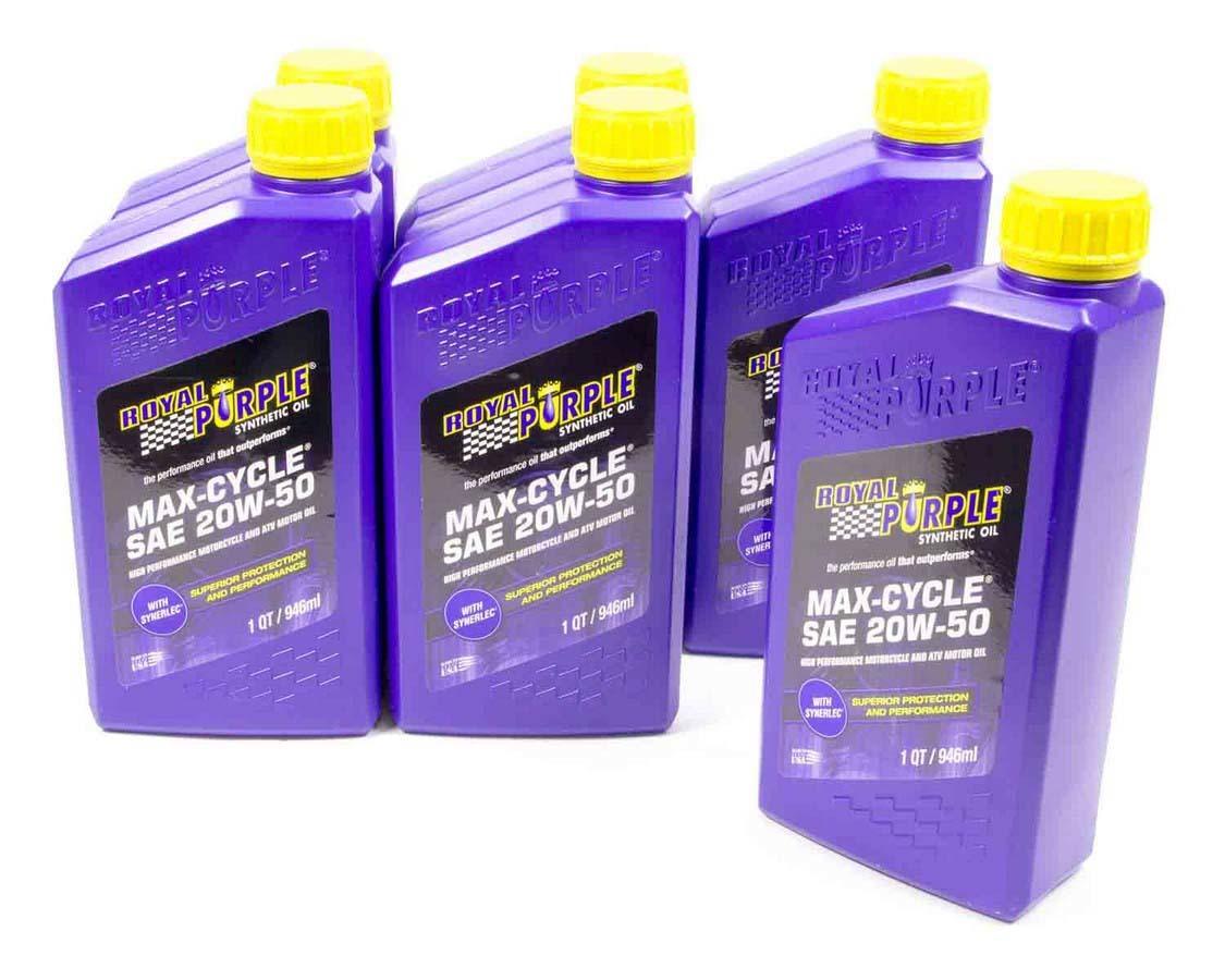 20w50 Max Cycle Oil Case 6x1 Quart - Burlile Performance Products