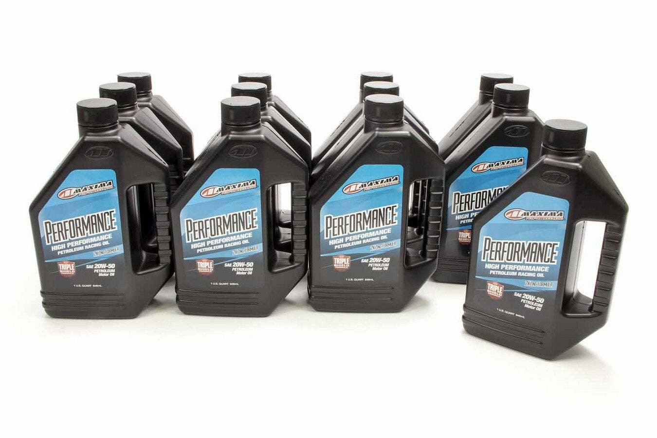 20w50 Petroleum Oil Case 12x1 Quart Performance - Burlile Performance Products