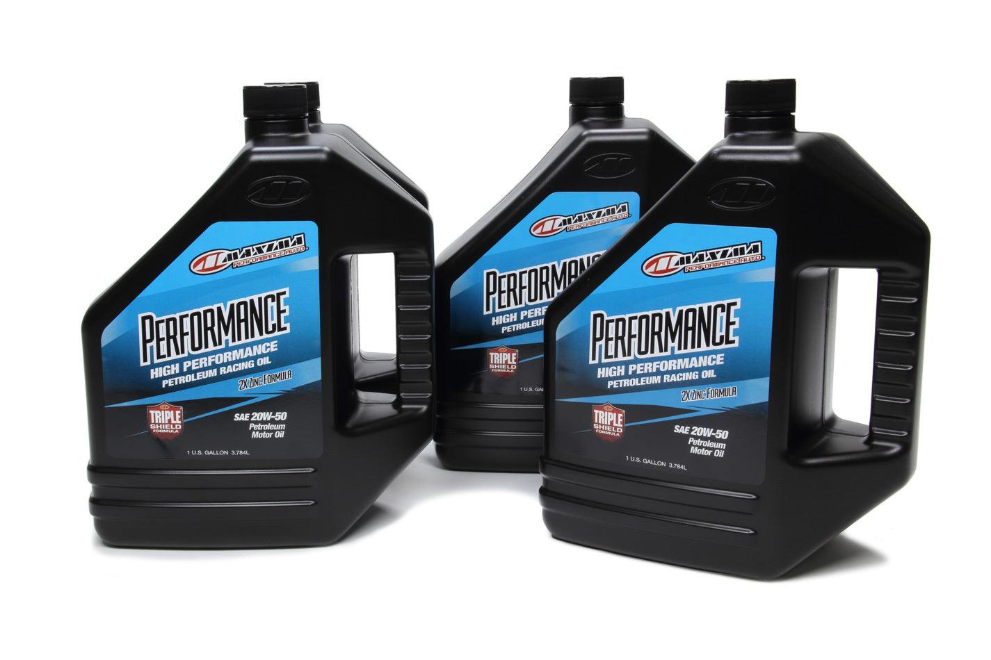 20w50 Petroleum Oil Case 4x1 Gallon - Burlile Performance Products