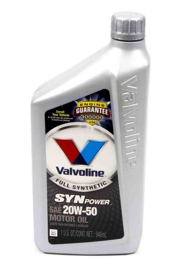 20w50 Synthetic Oil Qt. Valvoline - Burlile Performance Products