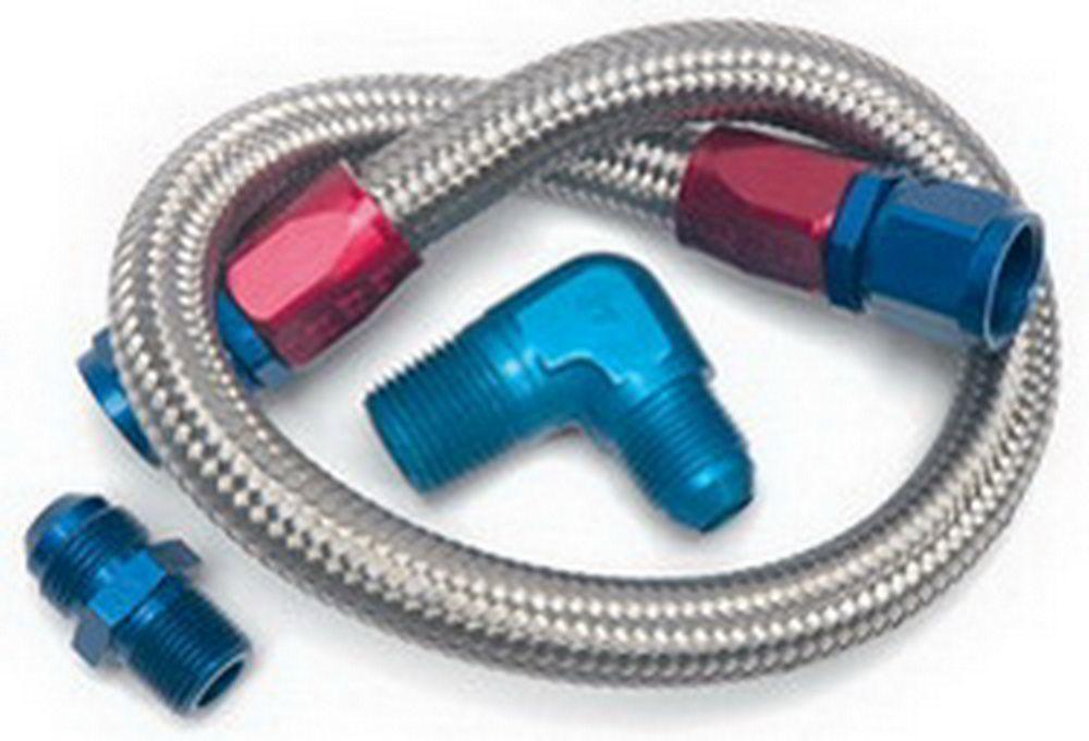 22in Braided Fuel Line Kit - Burlile Performance Products