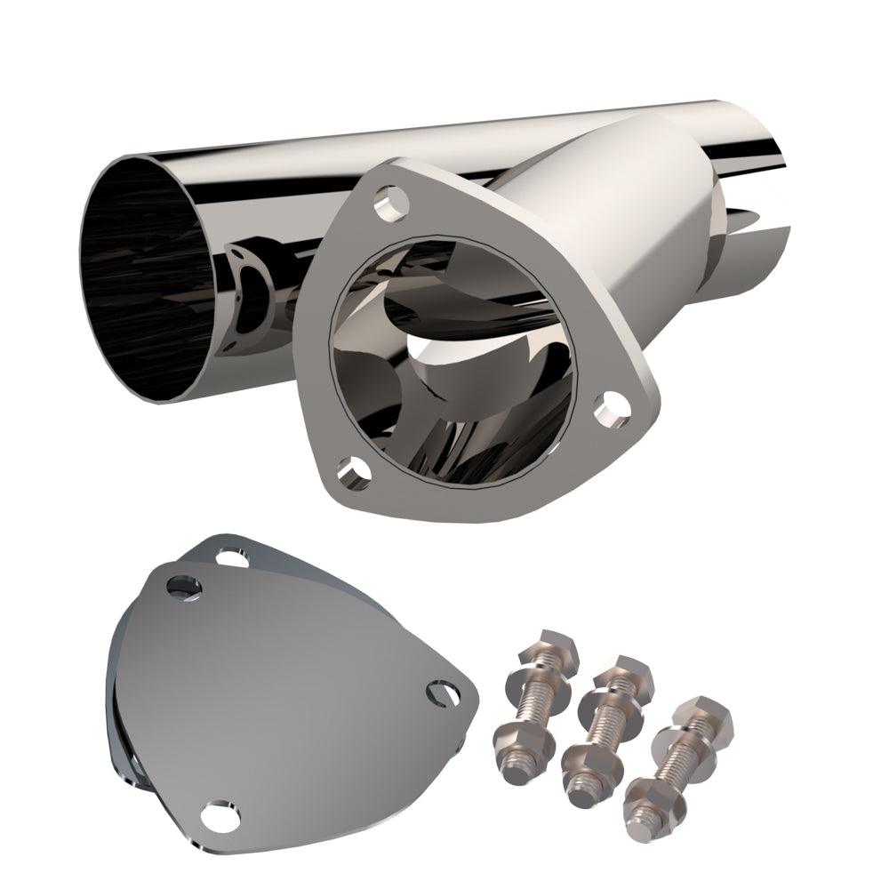 3.00 Inch Stainless Stee l Exhaust Cutout - Burlile Performance Products
