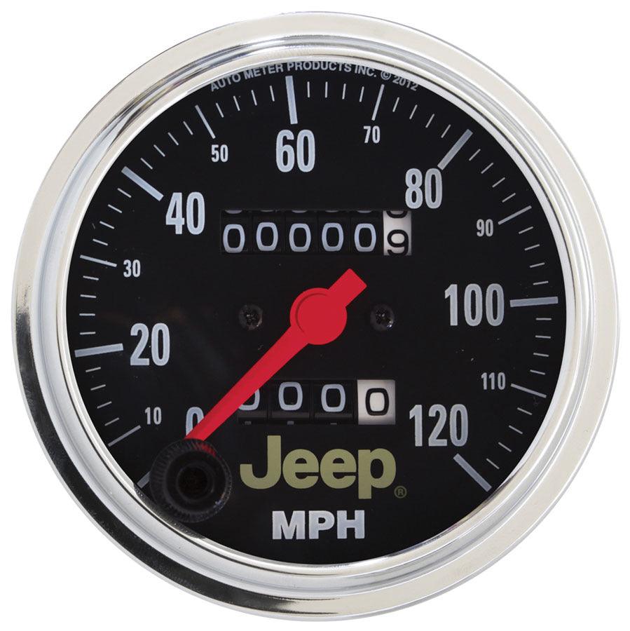 3-3/8 120MPH Speedo - Jeep Series - Burlile Performance Products