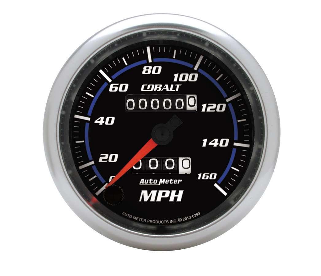 3-3/8 C/S Speedo 160mph w/LED Light - Burlile Performance Products