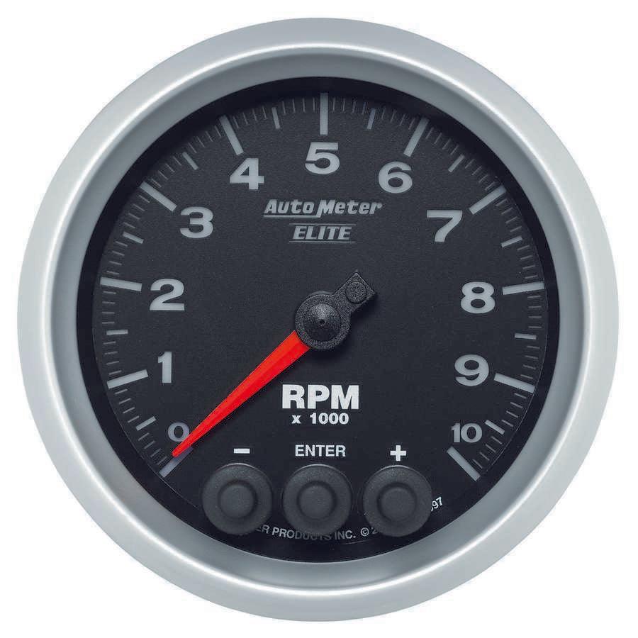 3-3/8 E/S In-Dash Tach - 10K RPM - Burlile Performance Products