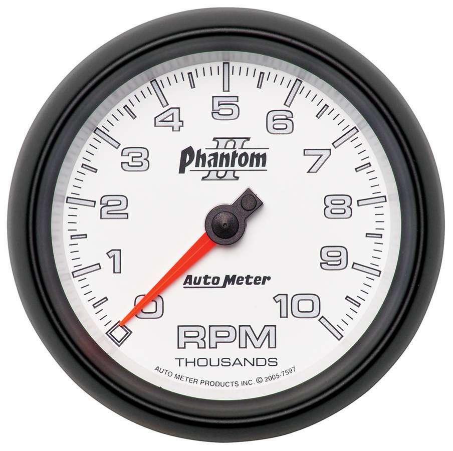 3-3/8in P/S II In-Dash Tach - Burlile Performance Products