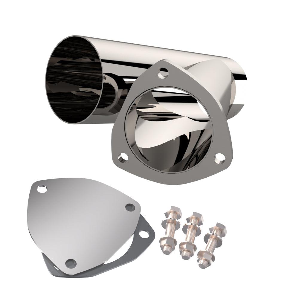 3.50 Inch Stainless Stee l Exhaust Cutout - Burlile Performance Products