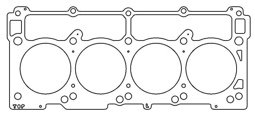 3.950 MLS LH Head Gasket .040 Dodge 5.7L Hemi - Burlile Performance Products