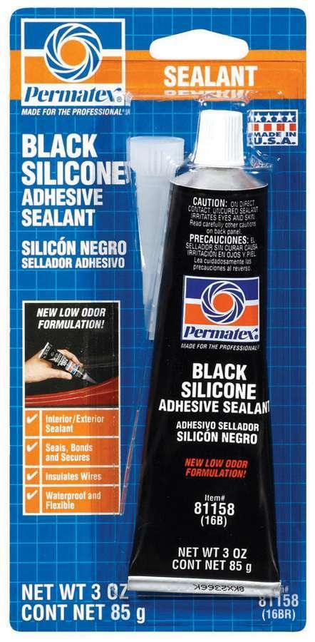 3 Oz Black Silicone - Burlile Performance Products