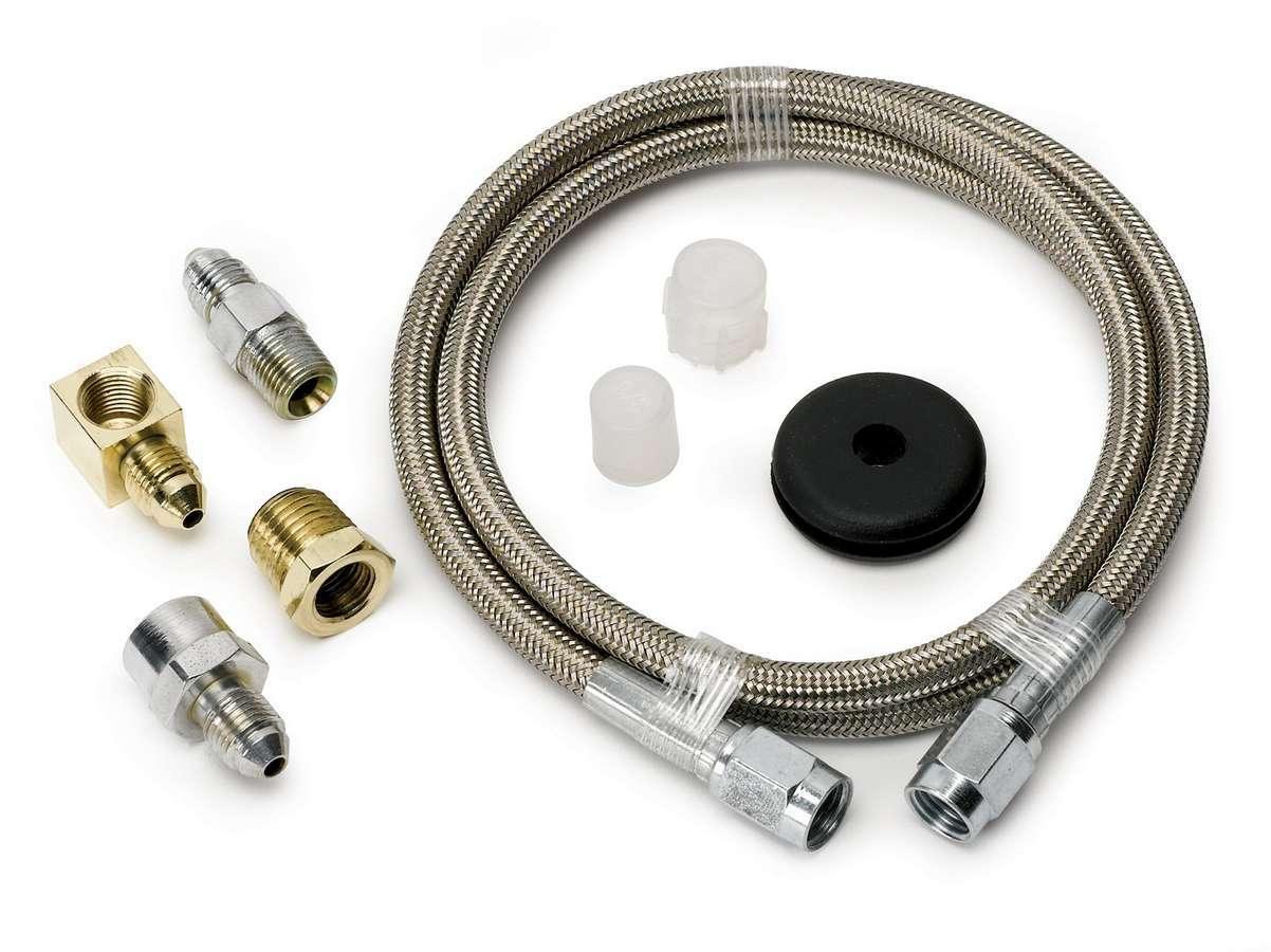 #3 Stainless Gauge Line Kit 3' - Burlile Performance Products