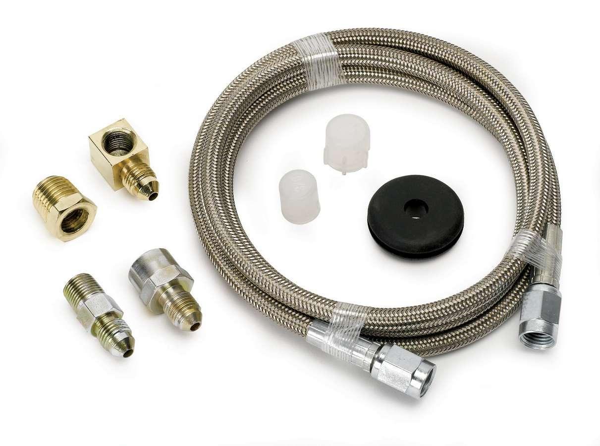 #3 Stainless Gauge Line Kit 4' - Burlile Performance Products