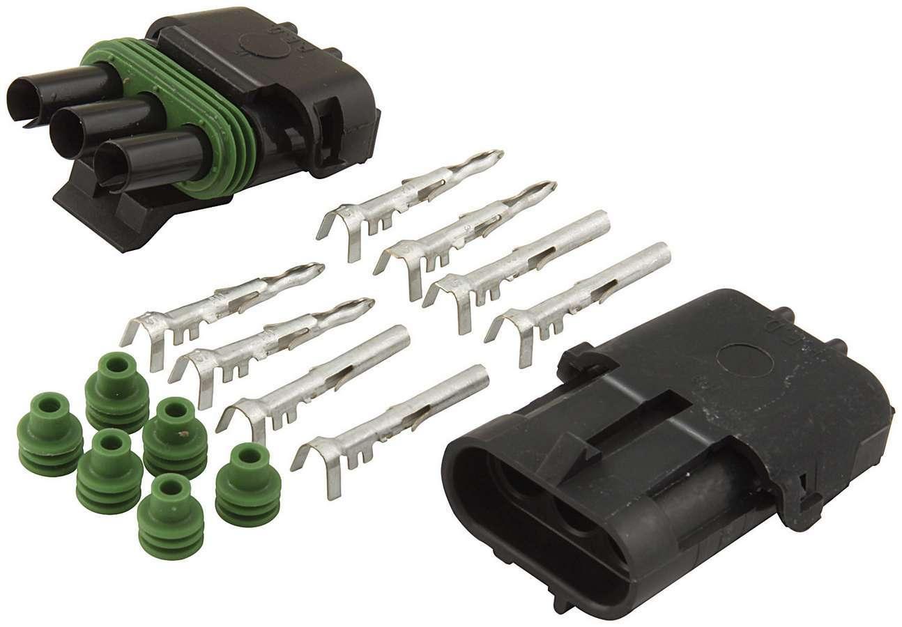 3-Wire Weather Pack Connector Kit - Burlile Performance Products
