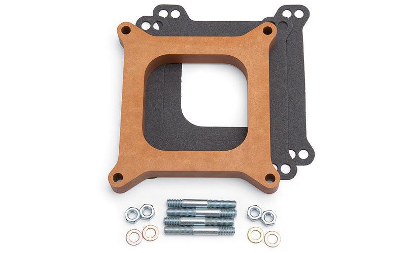 3/4in Carb Spacer - Wood Style - Burlile Performance Products