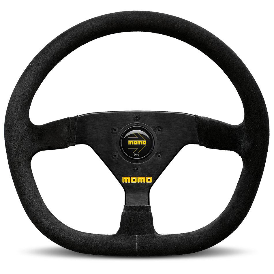 MOD 88 Steering Wheel Black Suede - Burlile Performance Products
