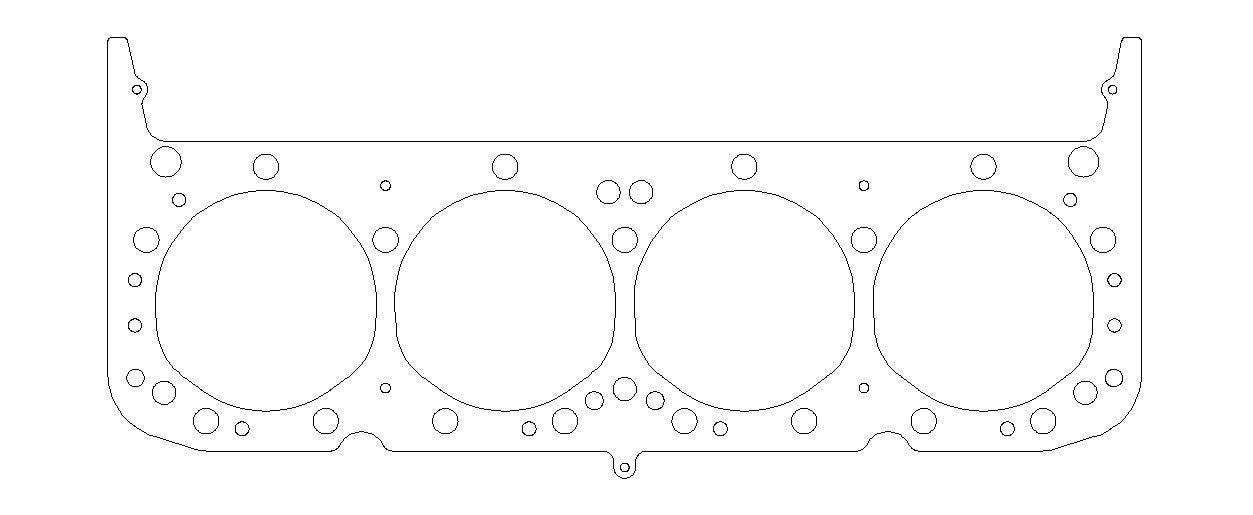 4.100 MLS Head Gasket .040 - SBC - Burlile Performance Products
