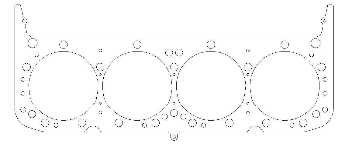 4.165 MLS Head Gasket .040 - SBC - Burlile Performance Products